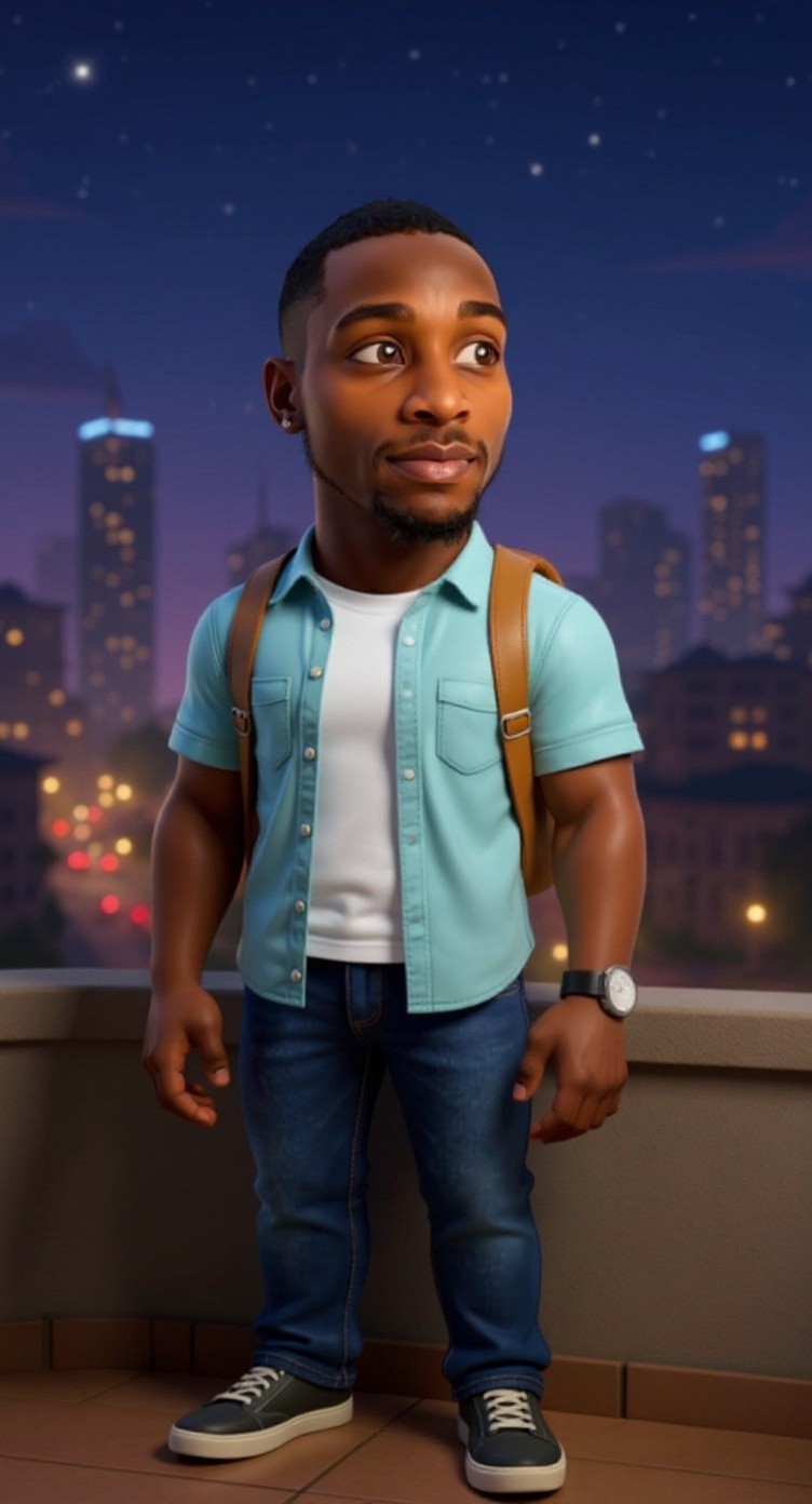 A Night of Vibes: Kofi and Amara's Accra Encounter