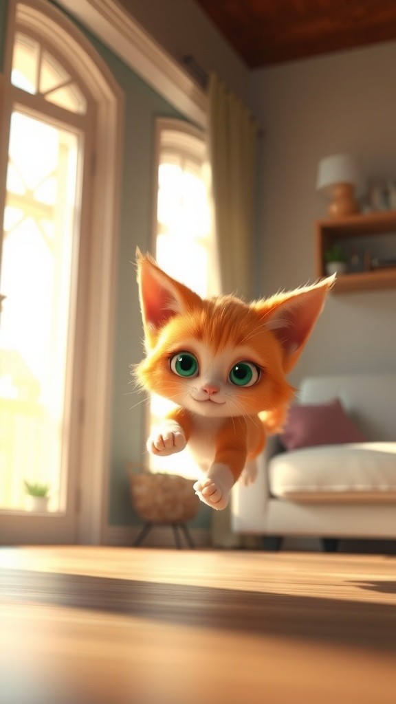 Keceriaan Miko Si Kucing dengan Ponsel Barunya