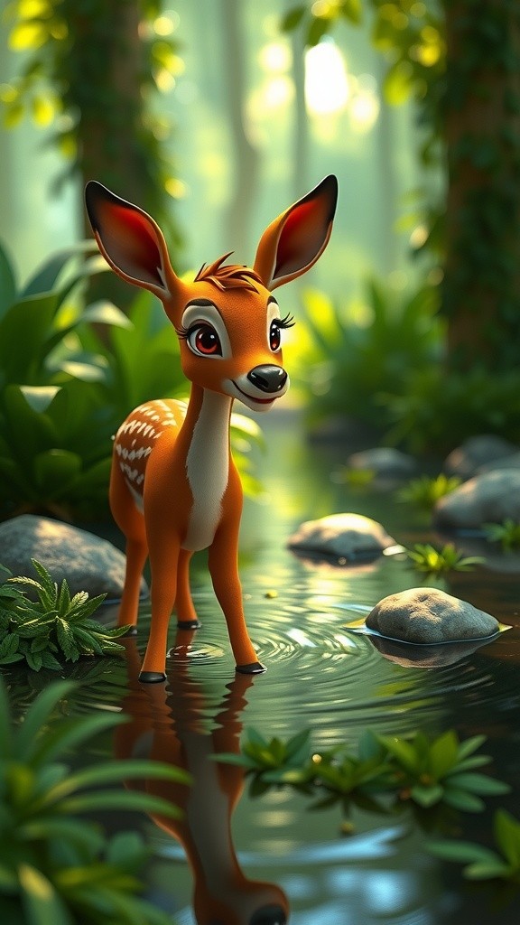 হরিনের সাহসিকতা বনাম সিংহের শক্তি