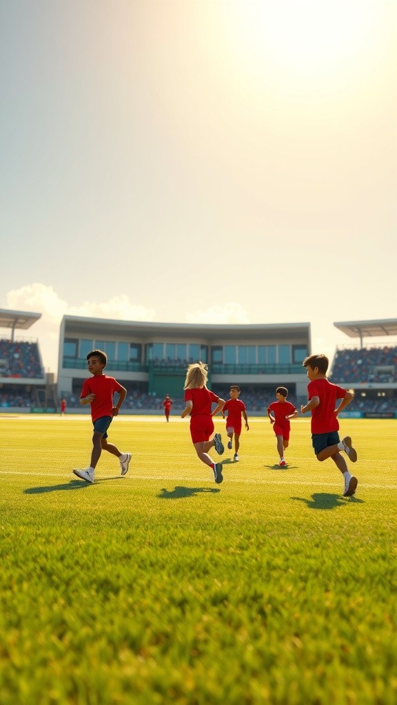 क्रिकेट मैच की मस्ती