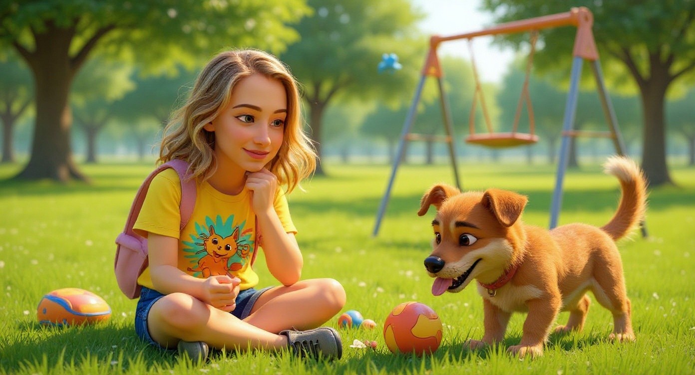 Chloe and Lucky: A Friendship Blooms