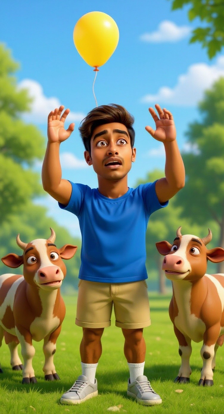 जादुई गुब्बारा और चोटू की कहानी