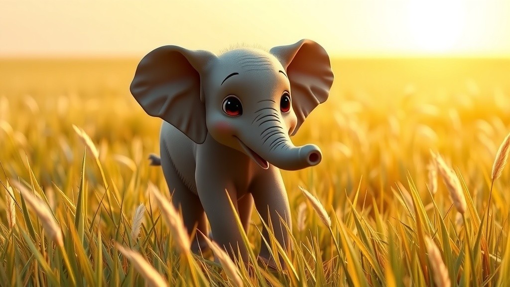 Kids and Baby Elephant Bonding!