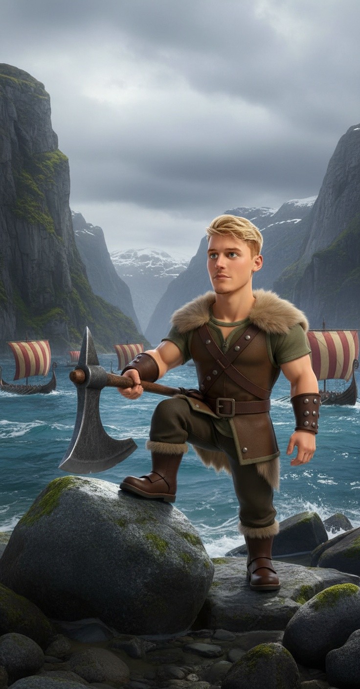 Viking Origins: A Stormy Saga of 800 CE