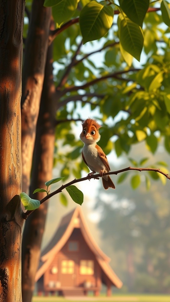 A Sparrow's Thank-You