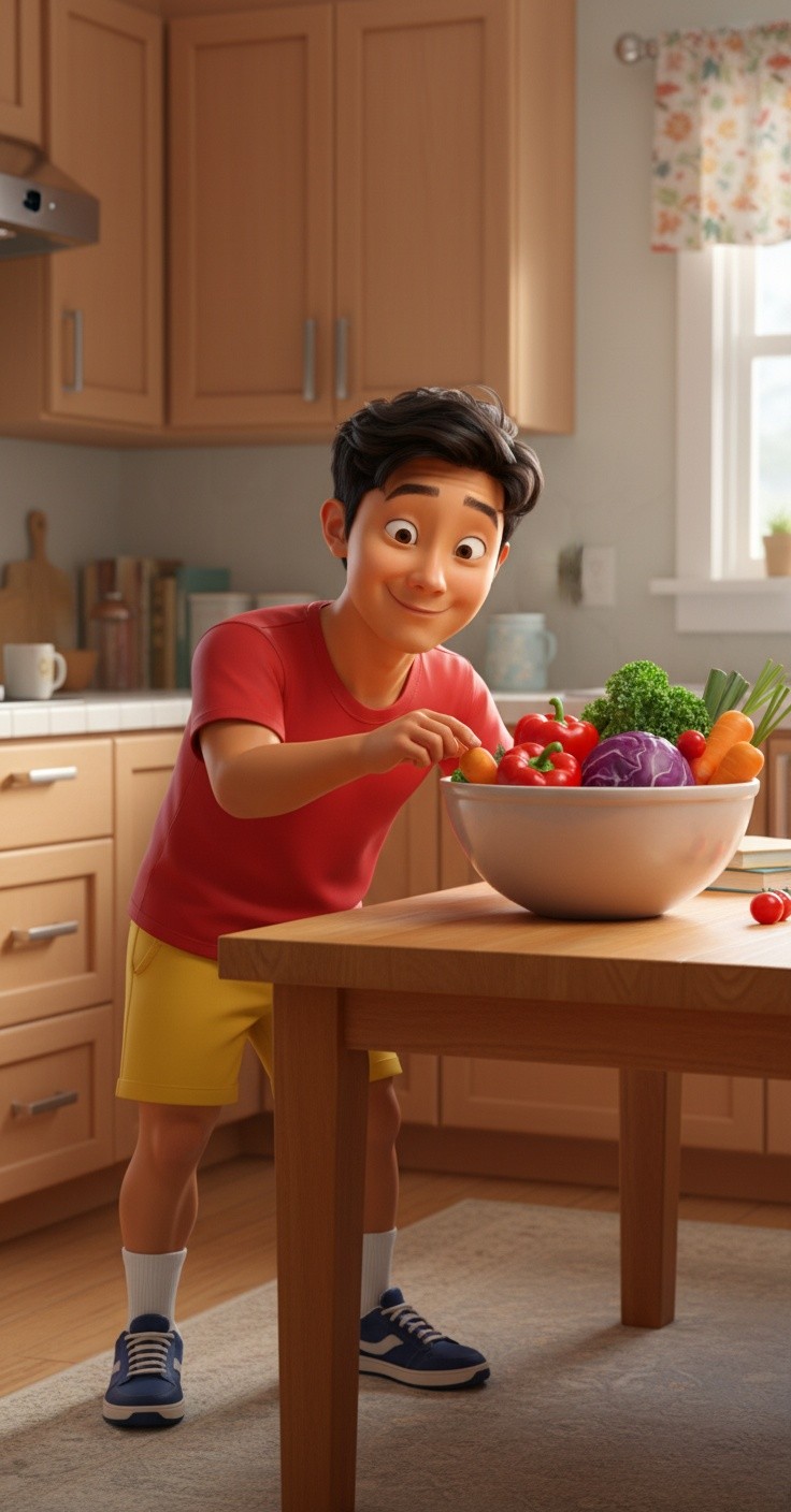 Diet Ketat Pria Gemuk dan Lapar Singa