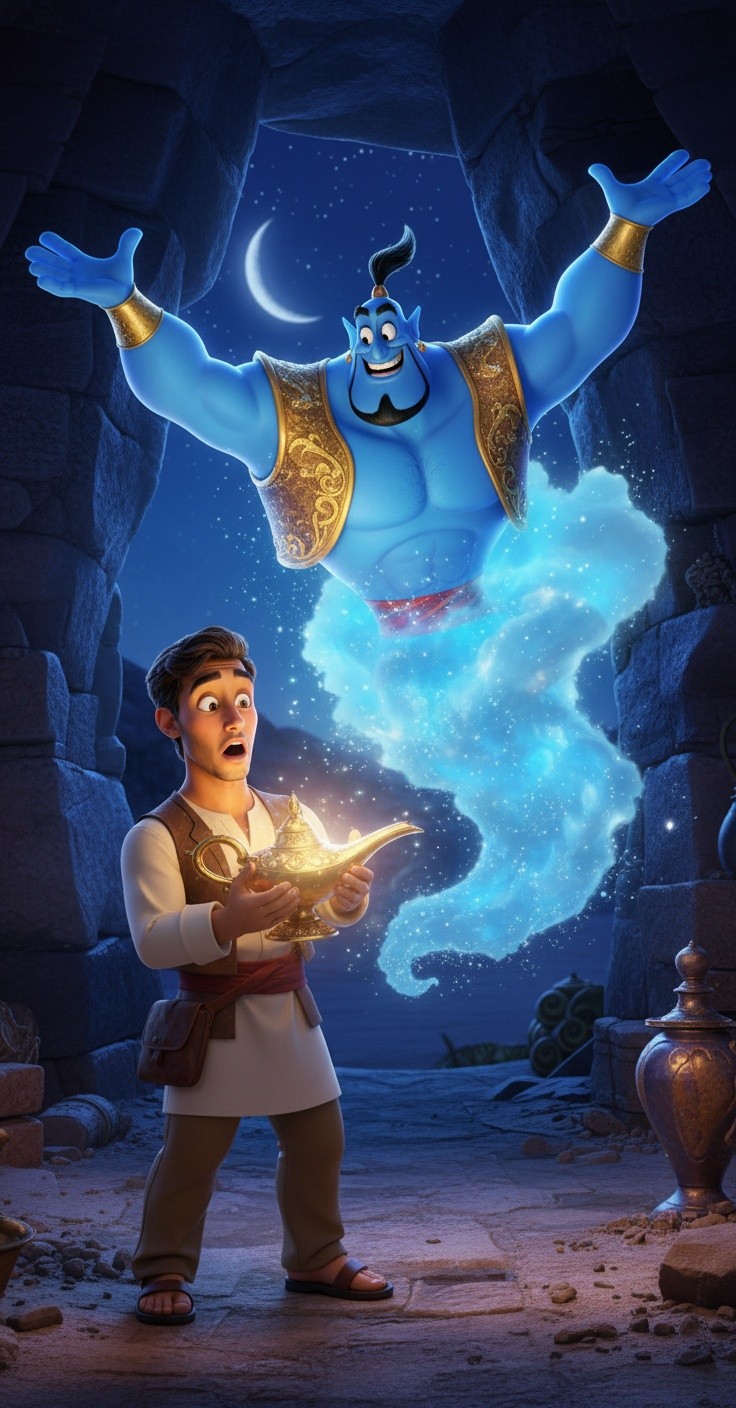 Aladdin's Wishes: A Magical Journey of Hope