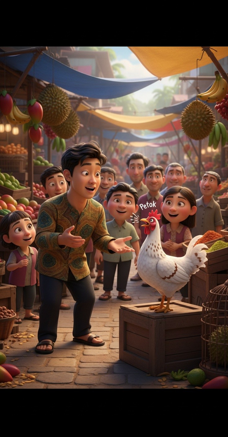 Ayam Pintar yang Salah Paham