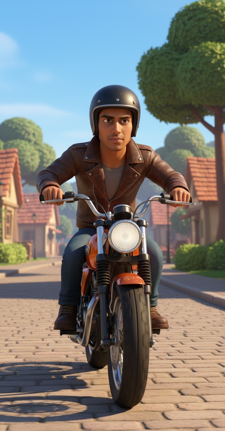 भाई-बहन की बारिश में मुस्कान