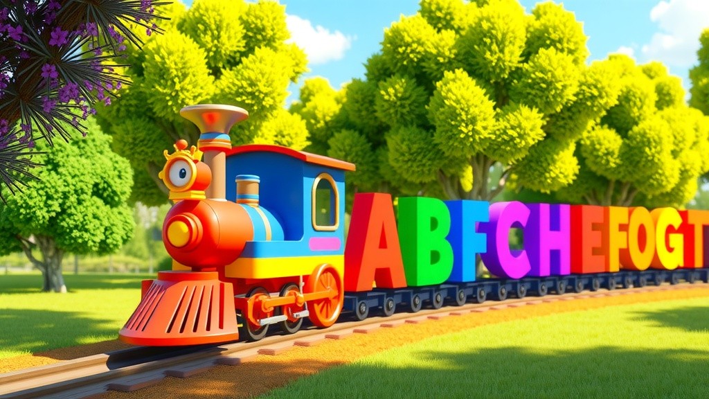 ABC Song for Kids with Visuals