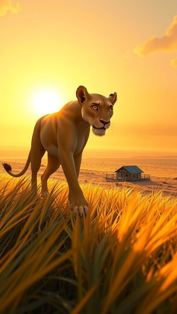 Adventures of Mischievous Lion Cubs