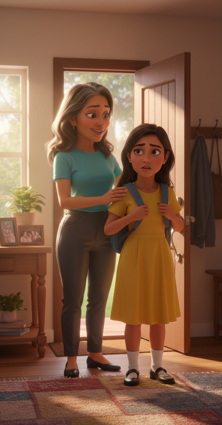 Riya's First Day at School