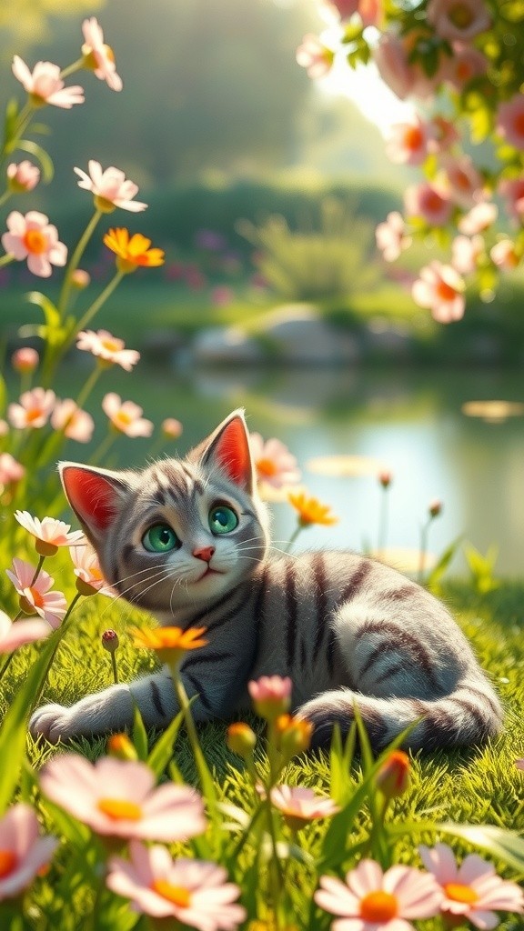 Le Chat et le Poisson Magique