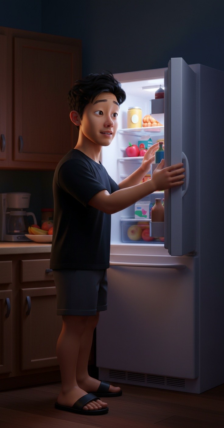 Kulkas dan Diet: Dialog Malam yang Lucu!