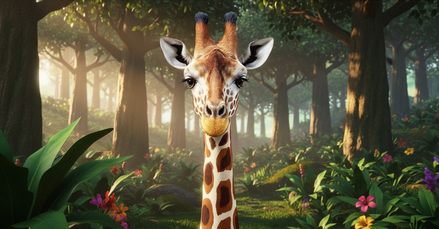 हिरण और शेर की दिलचस्प दौड़