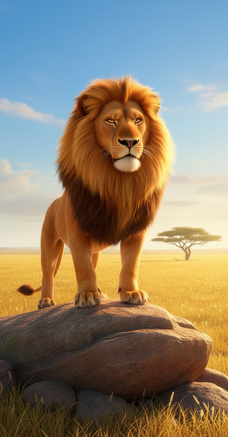 The Battle for the Pride: Leo's Courage