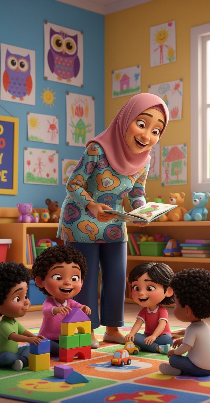 Welcome to KG1m – Owl: A Joyful Classroom Adventure!