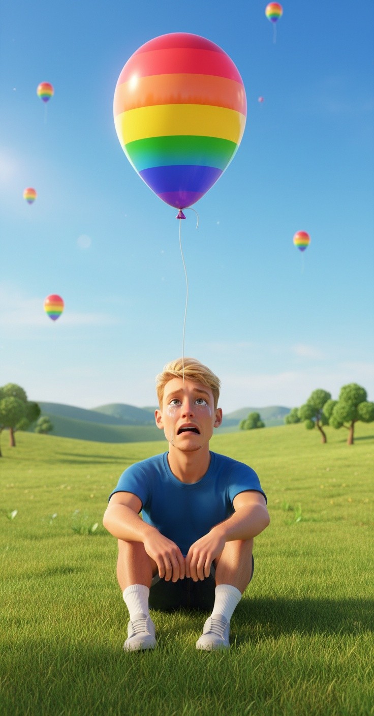 Robot dan Balon yang Hilang