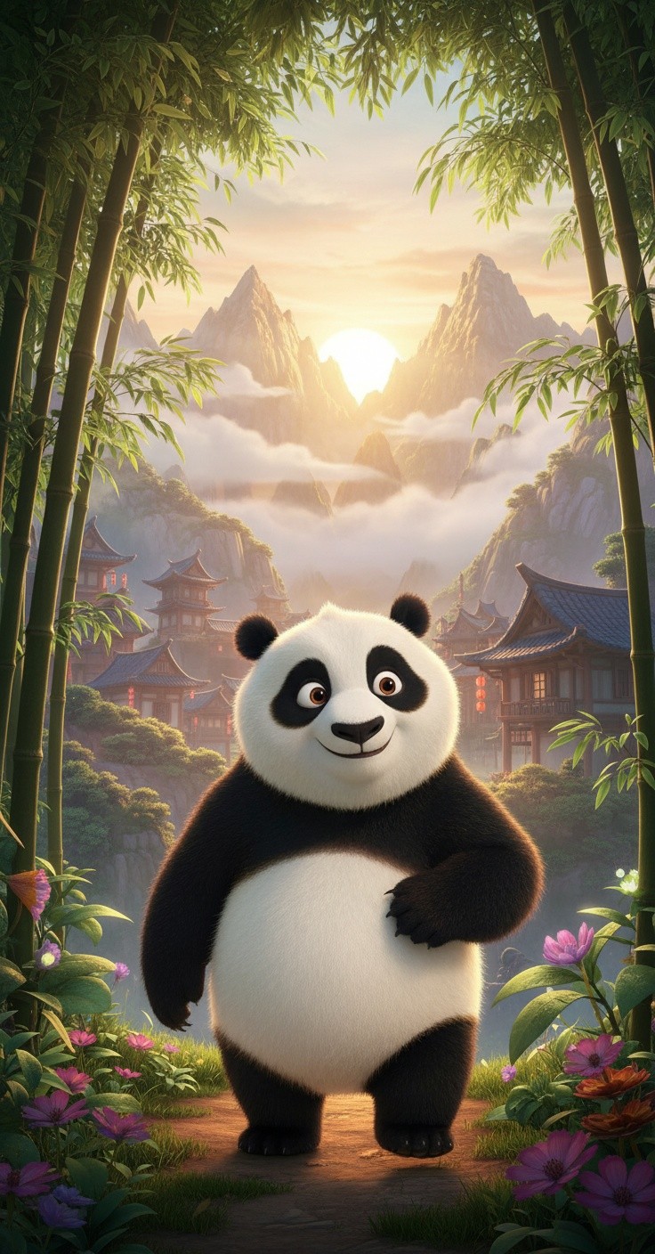 पो की साहसिक यात्रा - कुंगफू पांडा और खरगोश