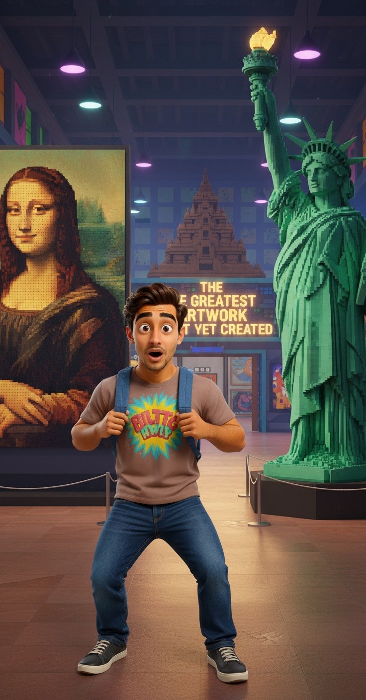 Karya Seni Terhebat di Museum Lego