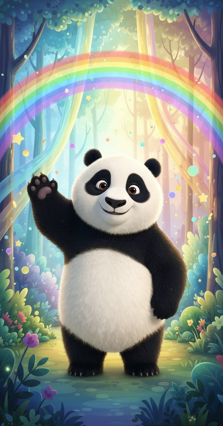 Magic Panda ke sath Masti aur Dosti!