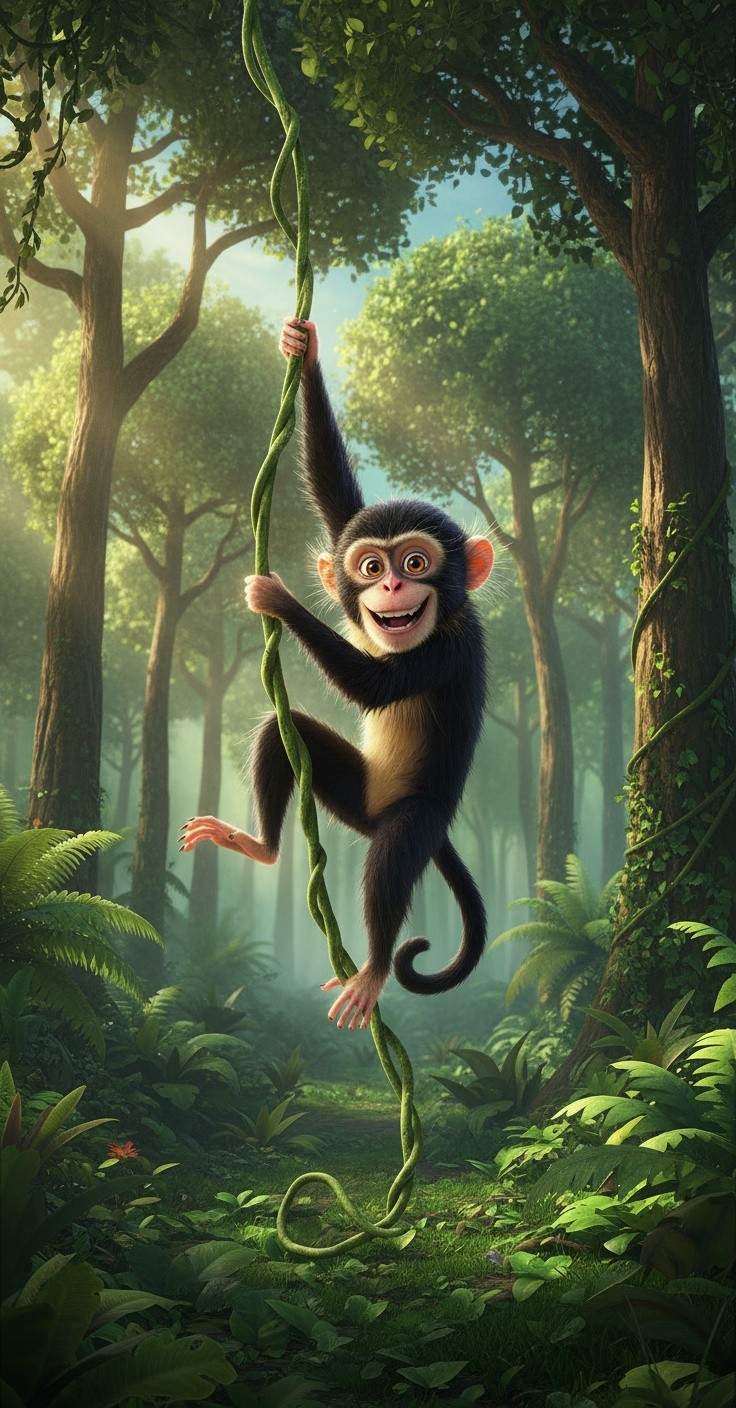 बंदर का मजेदार तरबूज सफर