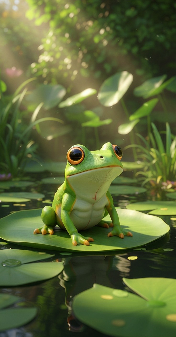 मेंढक की अद्भुत खाने निगलने की तकनीक