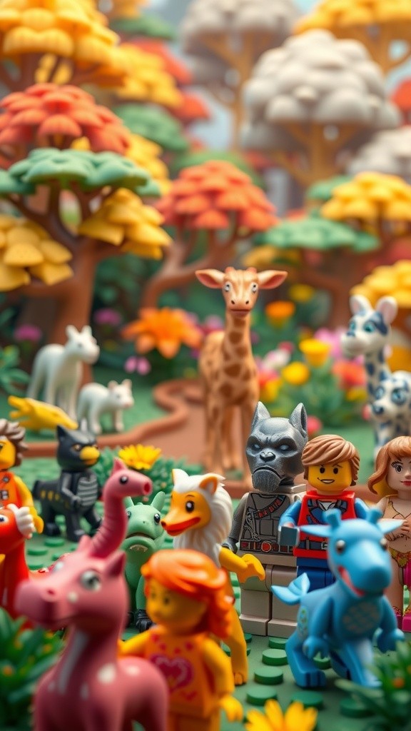 Petualangan Seru di Kebun Binatang Lego!