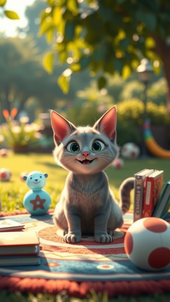 Momo Si Kucing Penolong