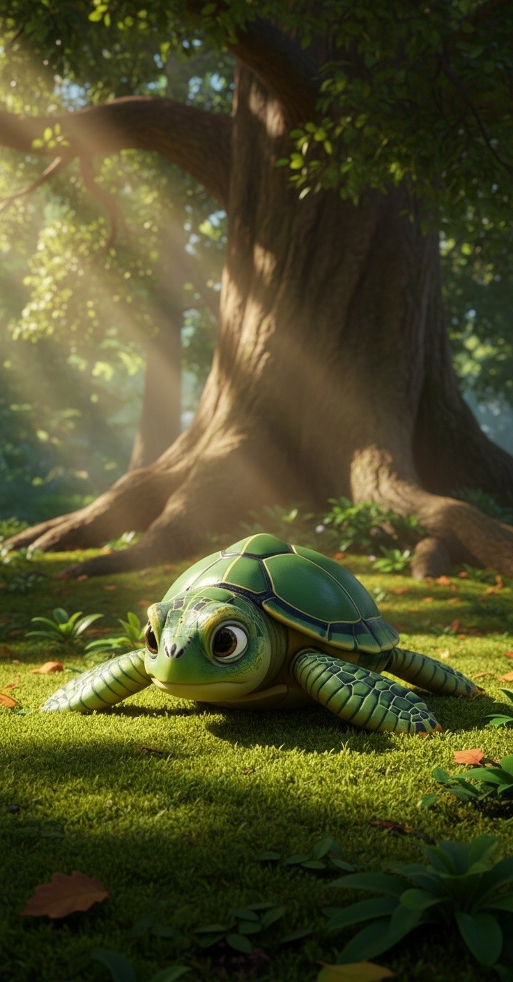 دوستی اور ہمت: ایک کچھوا اور جگنو کی کہانی