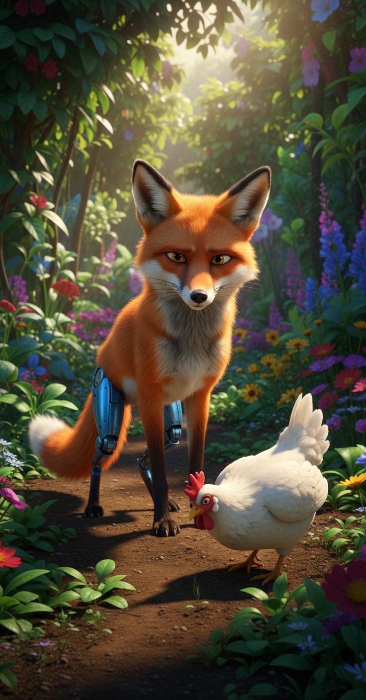 Ayam Influencer dan Rubah Lapar