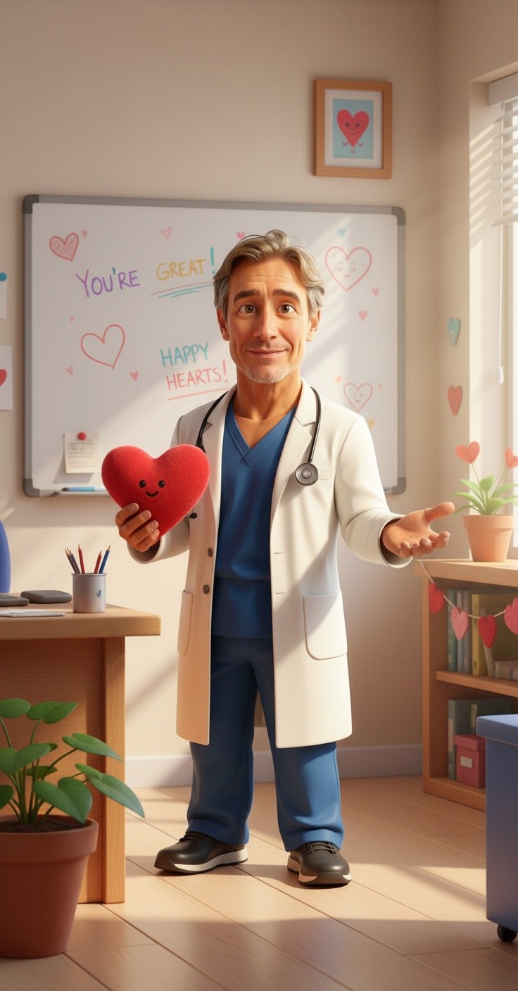 Heart Health 101: A Fun Guide by Your Animated Doctor