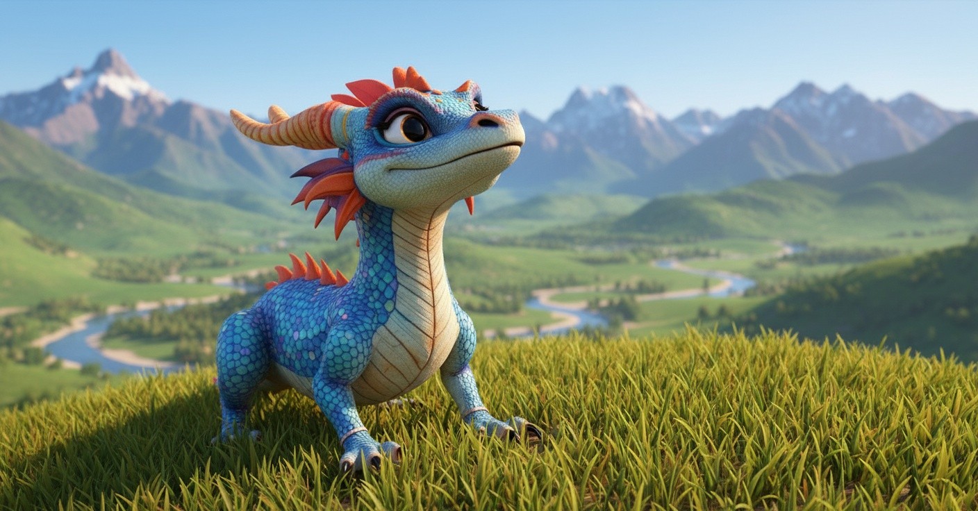 The Gentle Dragon: A Tale of Kindness and Courage