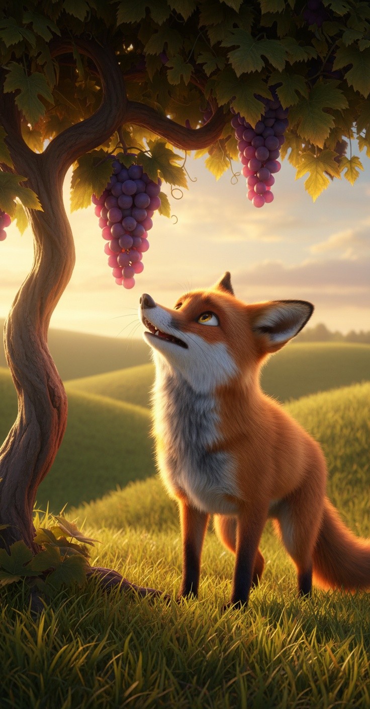 العنب الحامض والغرور