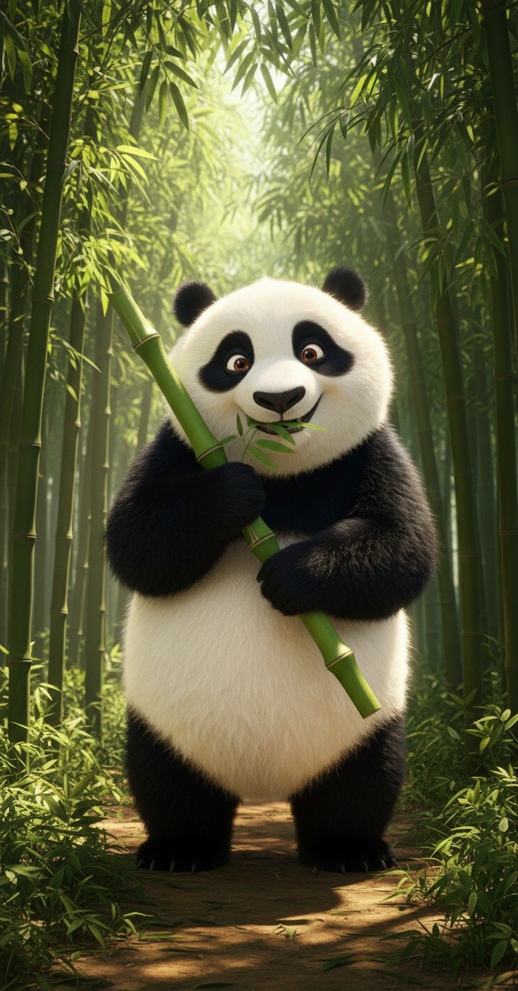 Piku the Adorable Baby Panda's Bamboo Adventure!