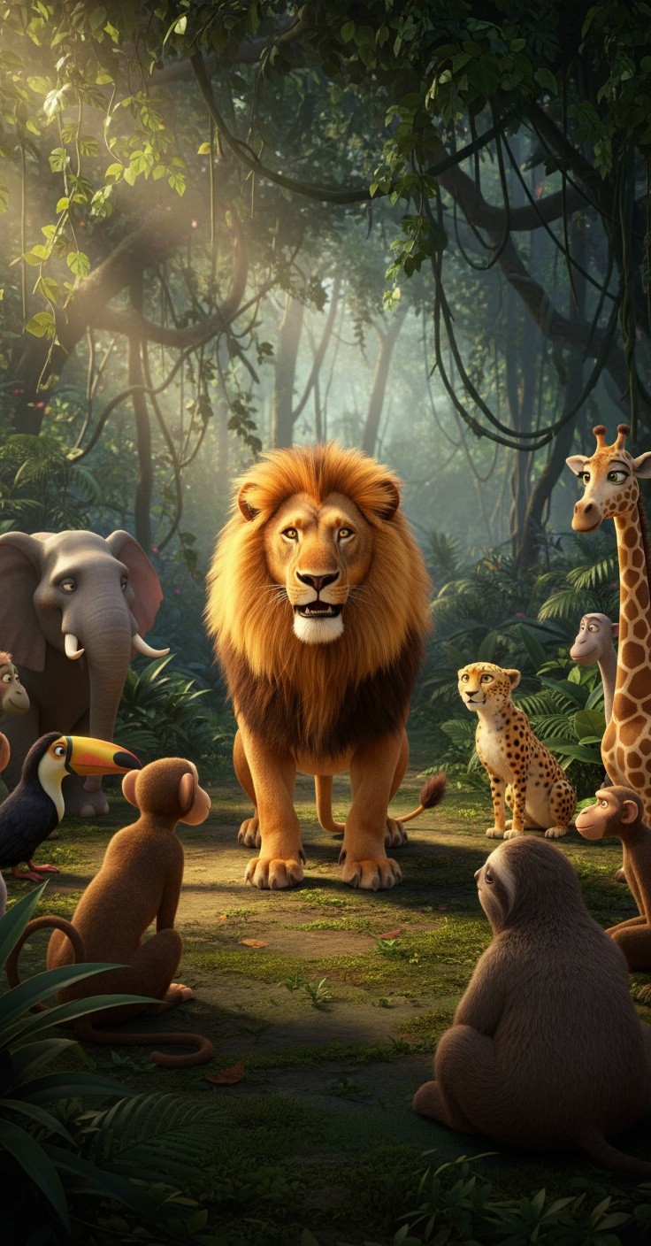 नींद मंत्रालय का मंत्री: आलसी भालू की कहानी