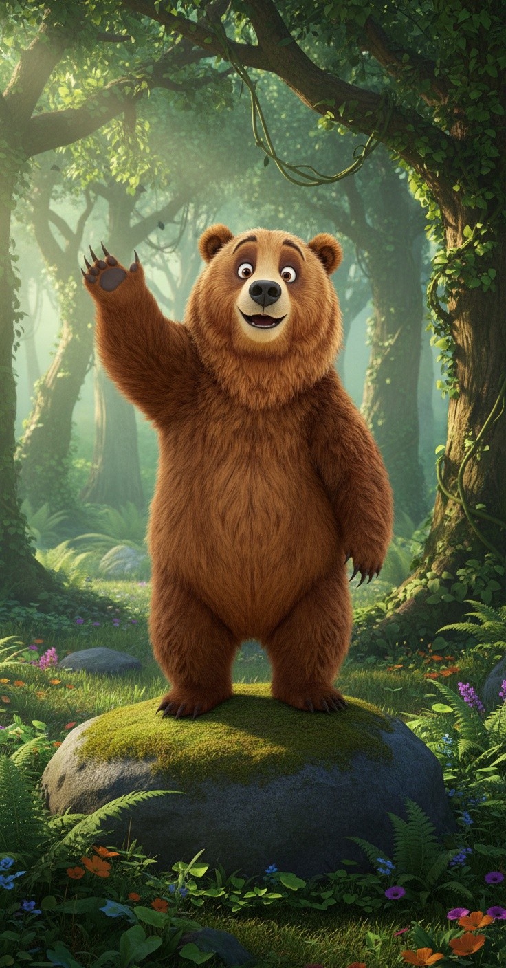 ریچھ کا مزے دار ولاگ: جنگل کی زندگی کا ایڈونچر!