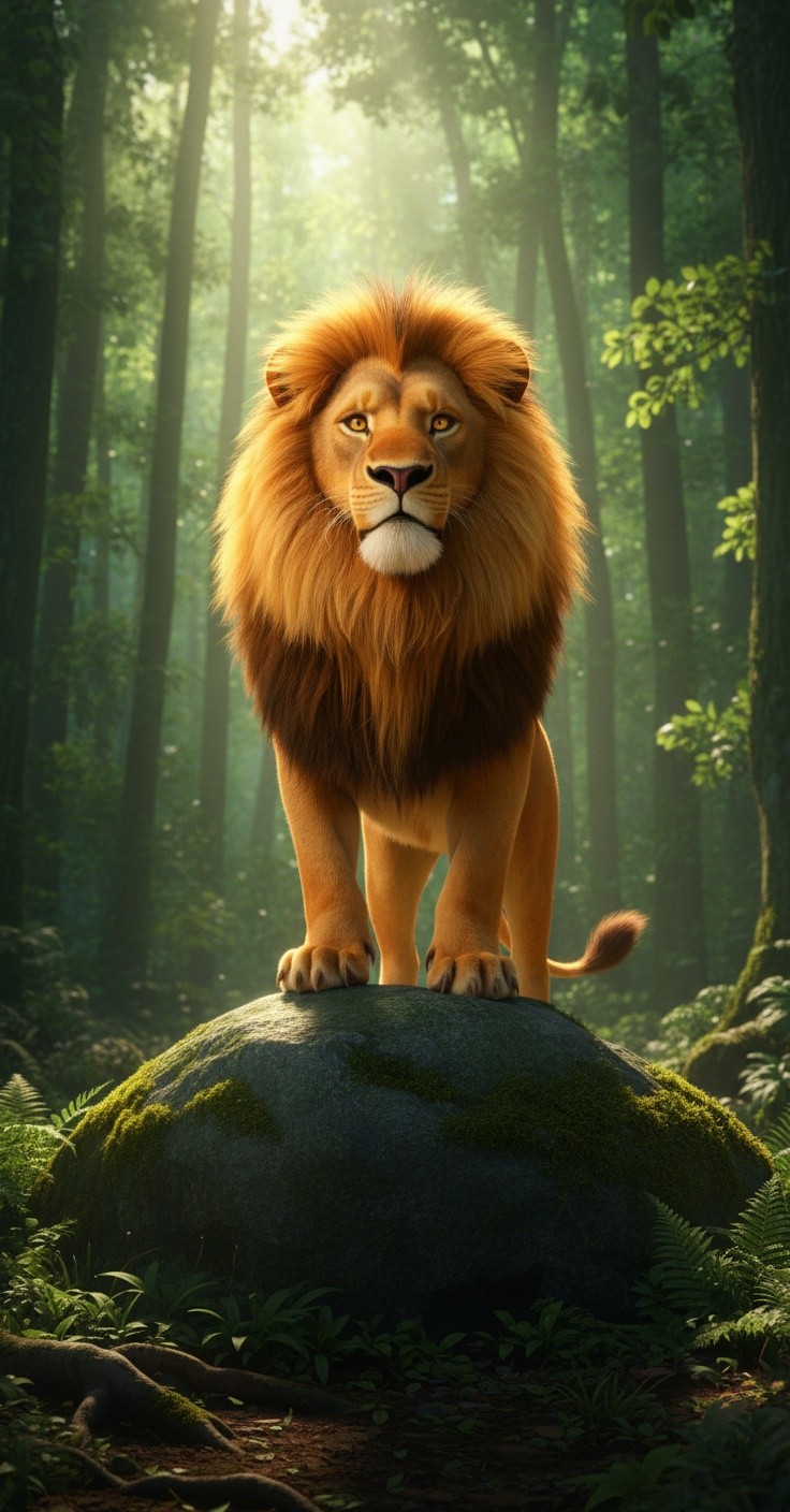 شیر اور بلی: طاقت اور نرمی کی کہانی