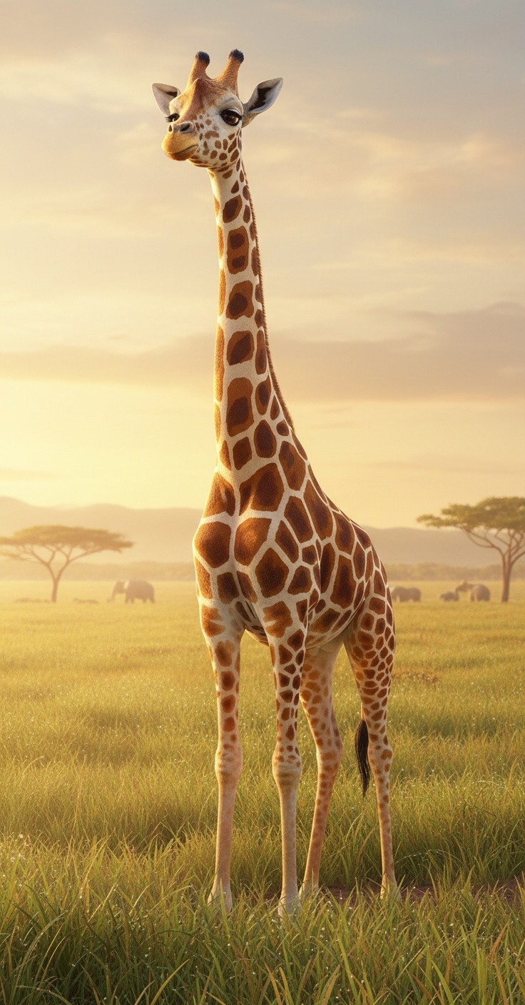 A Giraffe's Tall Tales and Snack Adventures!