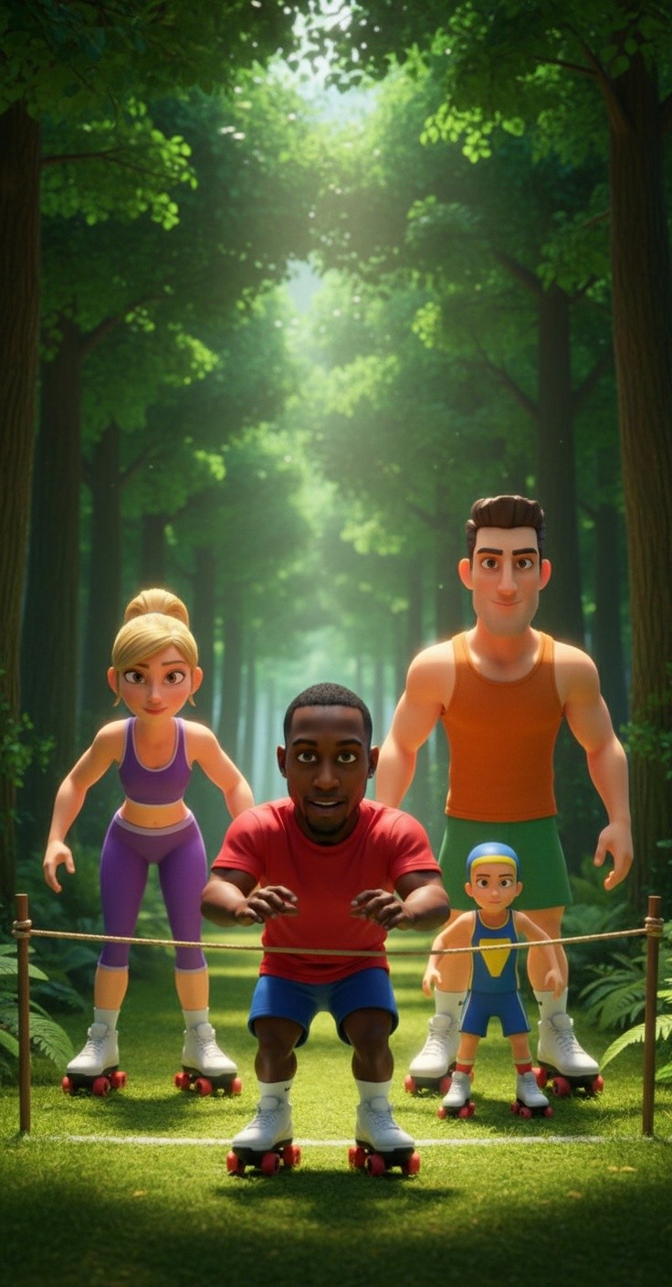 Balapan Seru di Hutan!