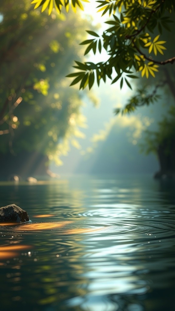 Boy's Magical Journey Through the Enchanted Cave