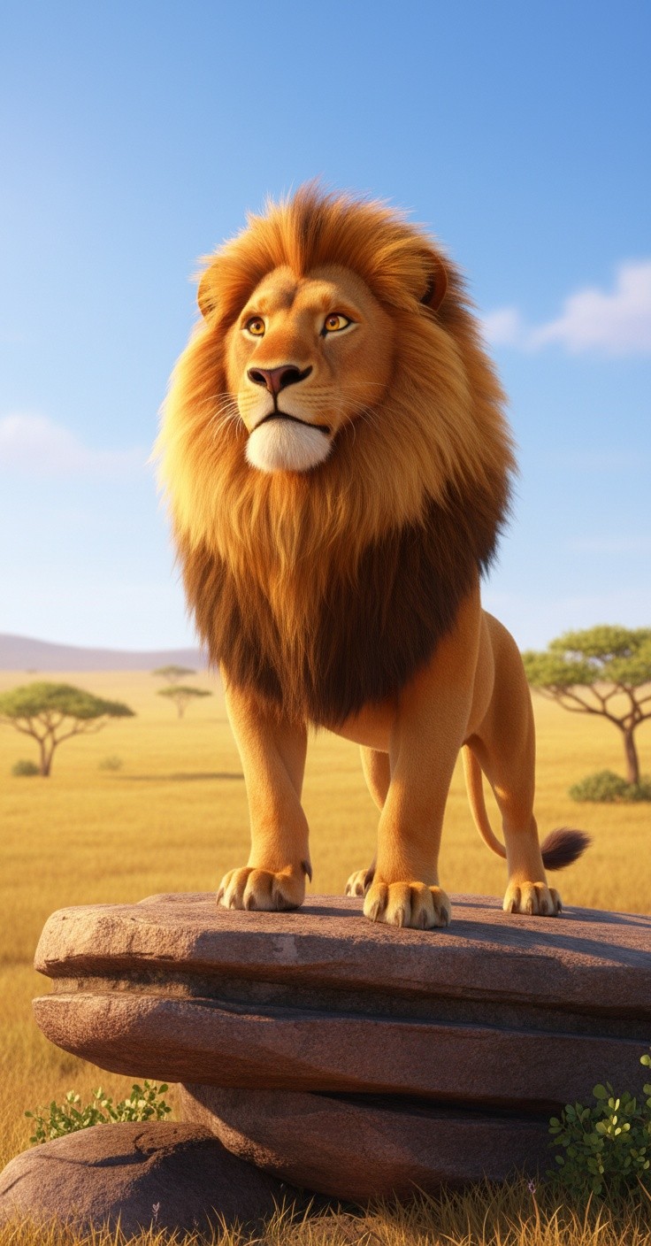 Lion vs King Kong Showdown