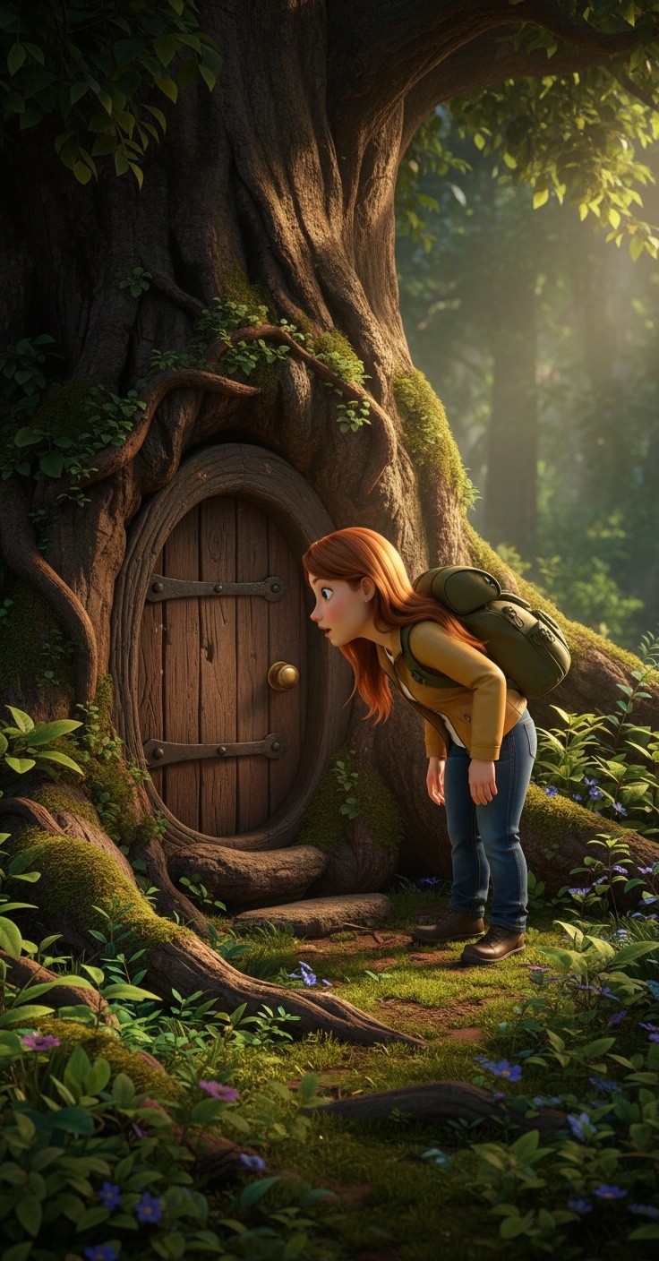 Emma and the Secret Door Adventure