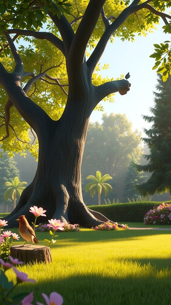 Mimi dan Kebersihan Taman