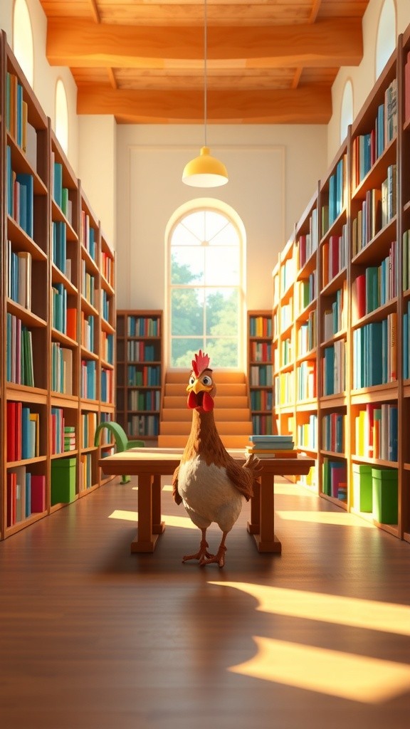 The Chicken, the Librarian, and the Frog