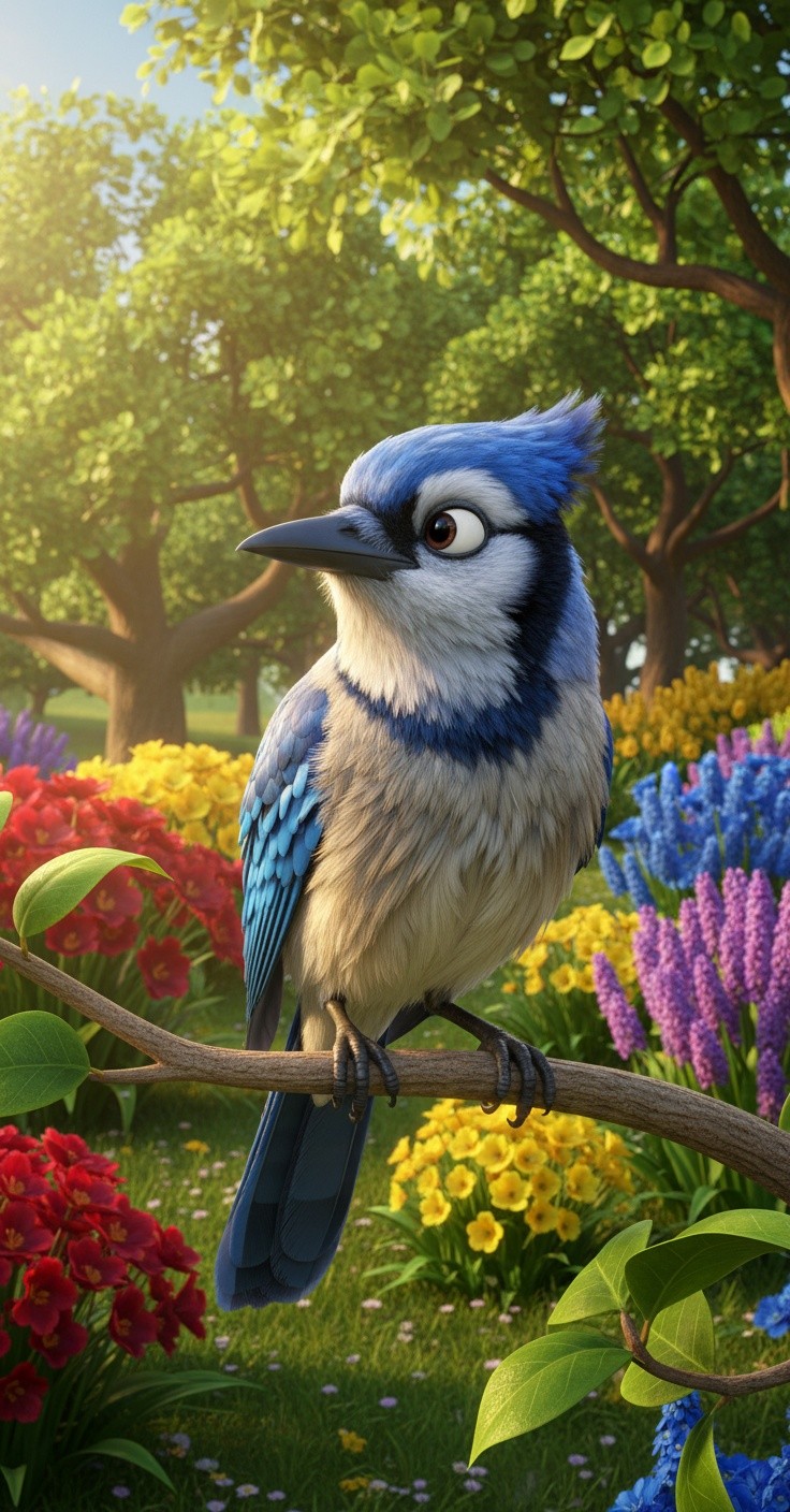 ننھے پرندے کی محنت اور کامیابی