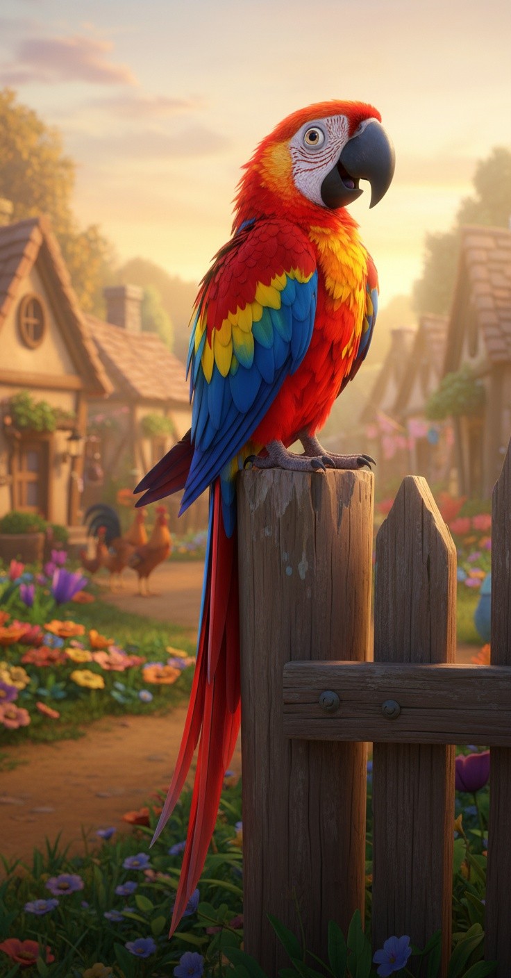 Cip-Cip Si Ayam Pengendara Sepeda