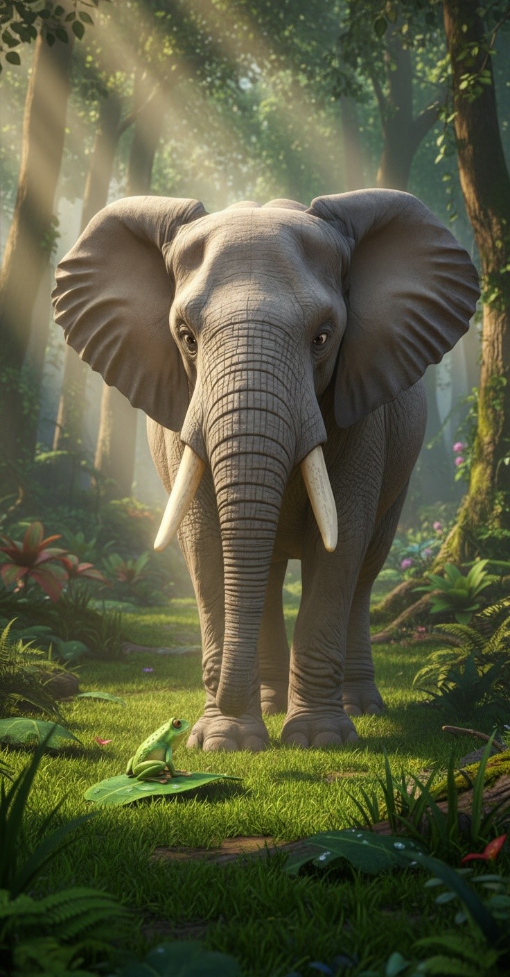 Persahabatan Tanpa Batas: Gajah dan Tikus