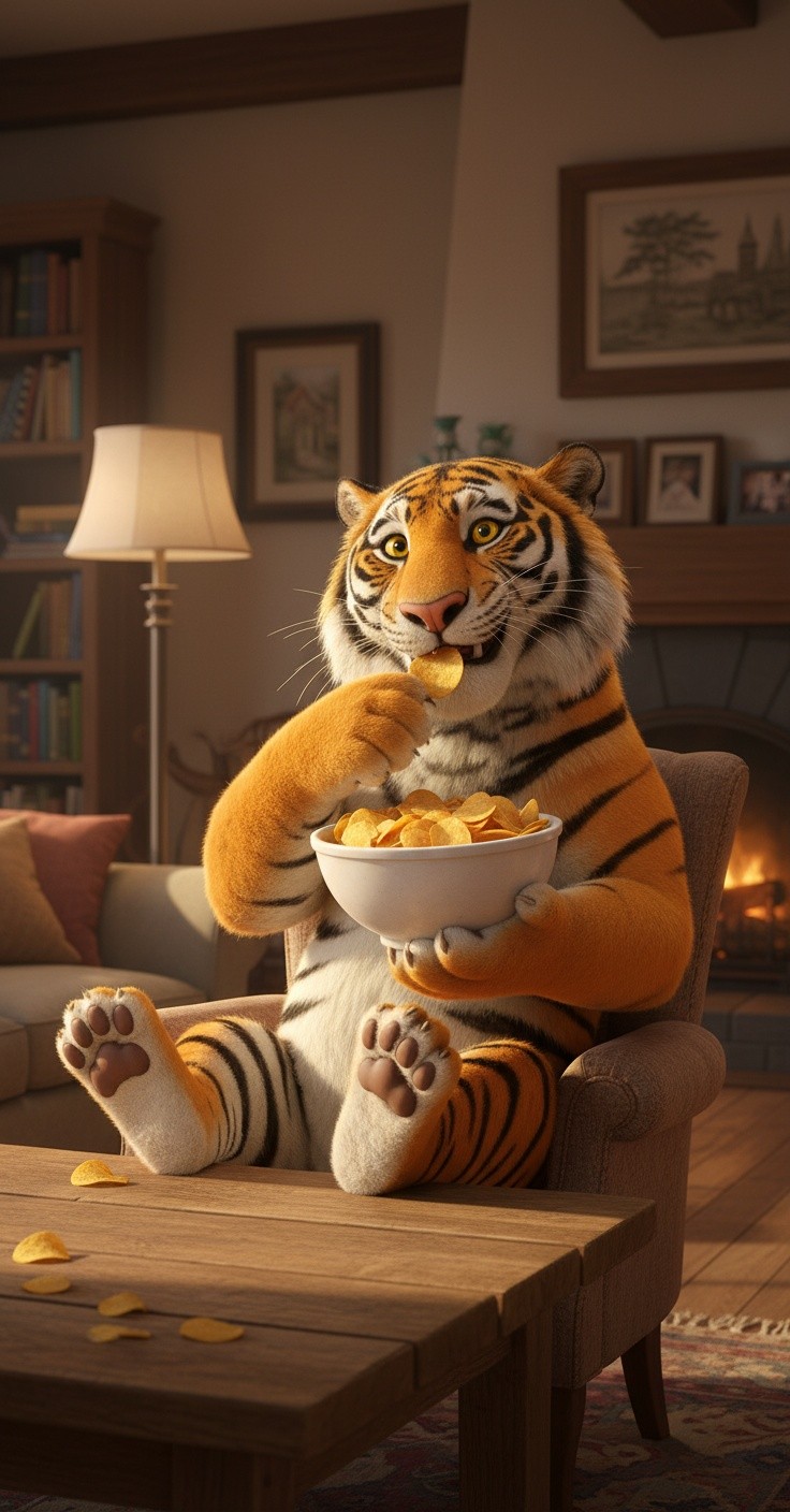 Sher aur Chuha ka Chippse Wala Hungama!