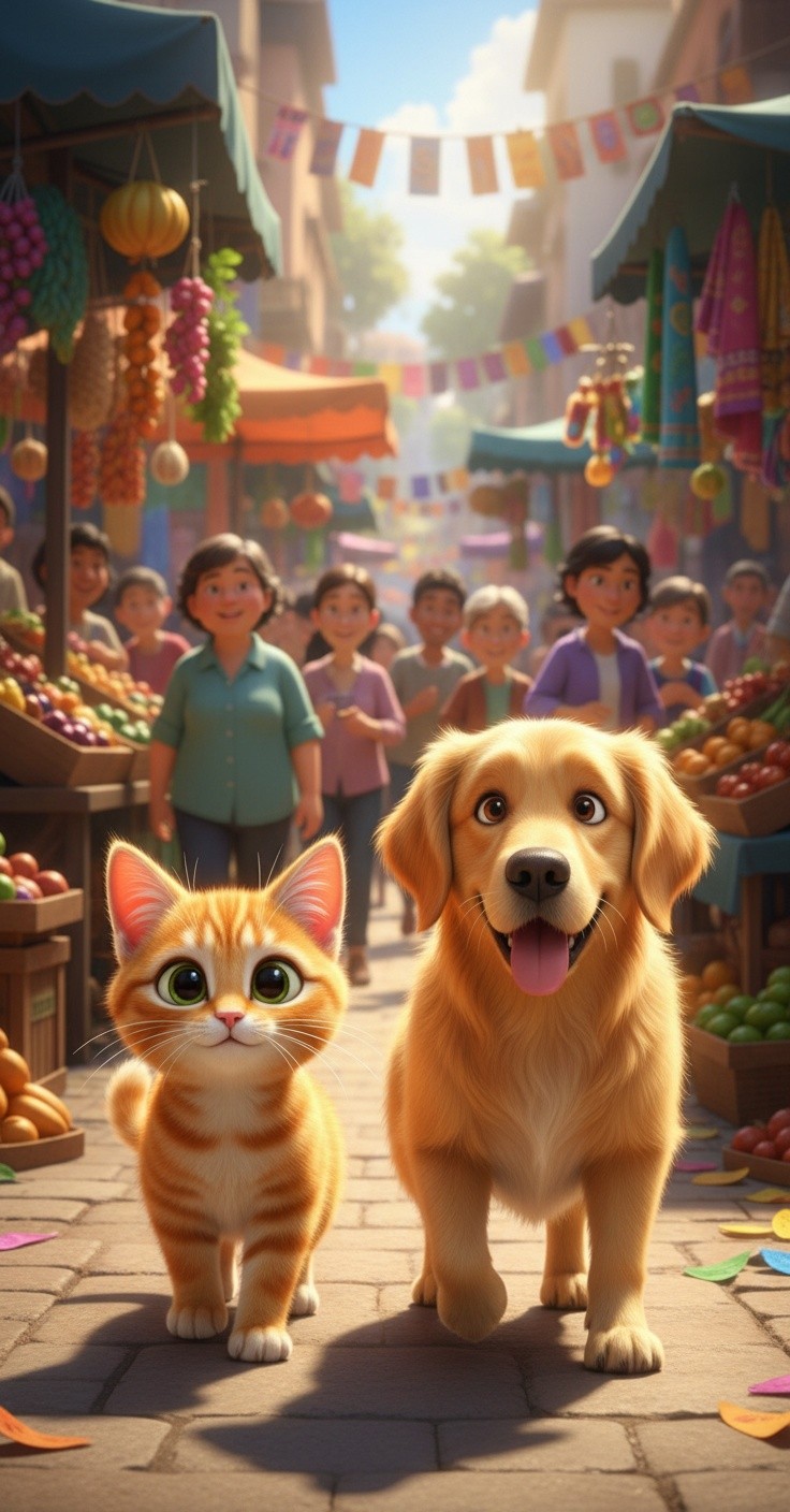 کتا اور بلی کی مارکیٹ کی کہانی